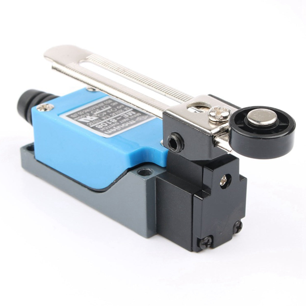 ME-8108 Mini Limit Switch Rotary Adjustable Roller Lever Arm Momentary Limit Switch