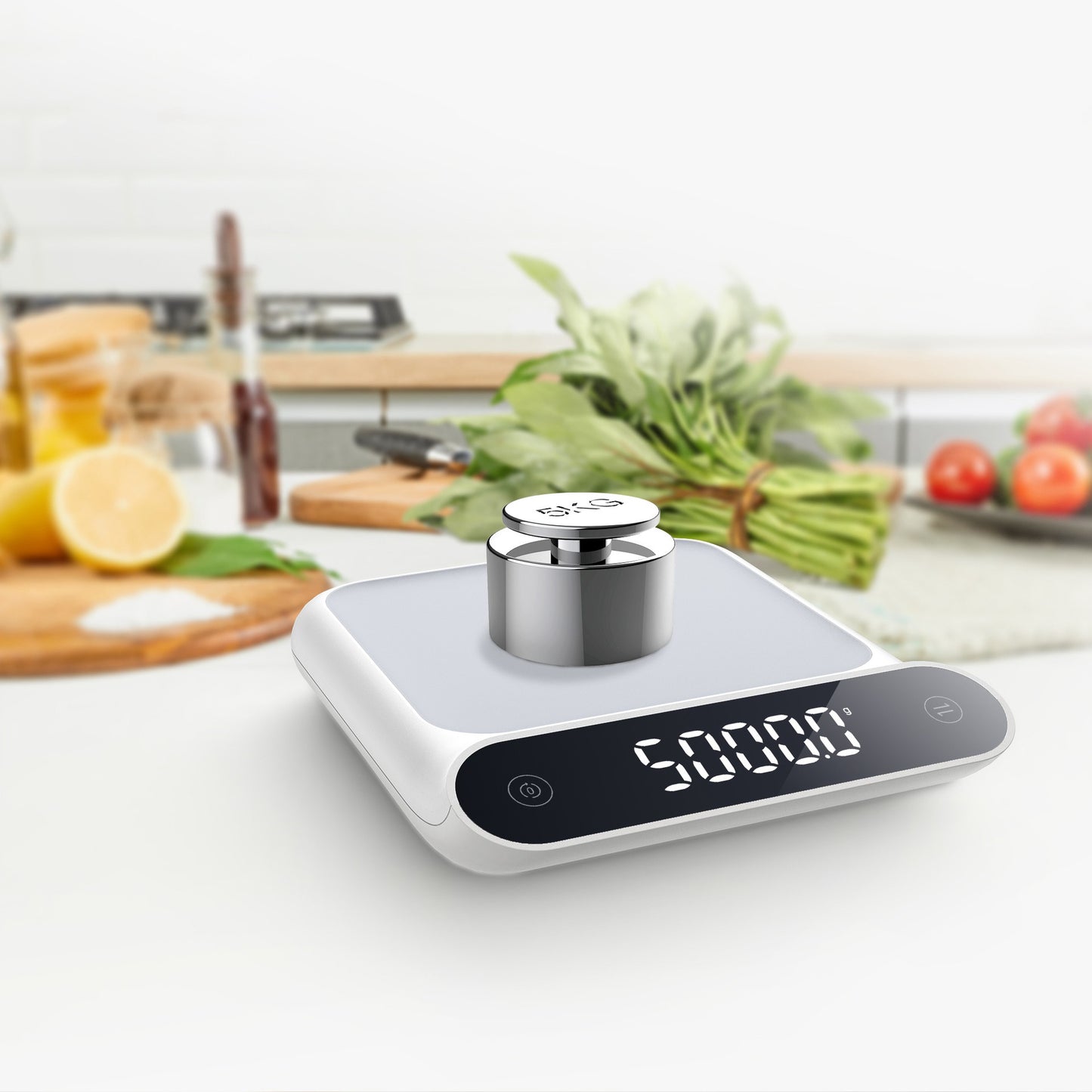 YGH5262 LCD Display Digital Scale Kitchen Electronic Scale for Cooking Baking Weighing