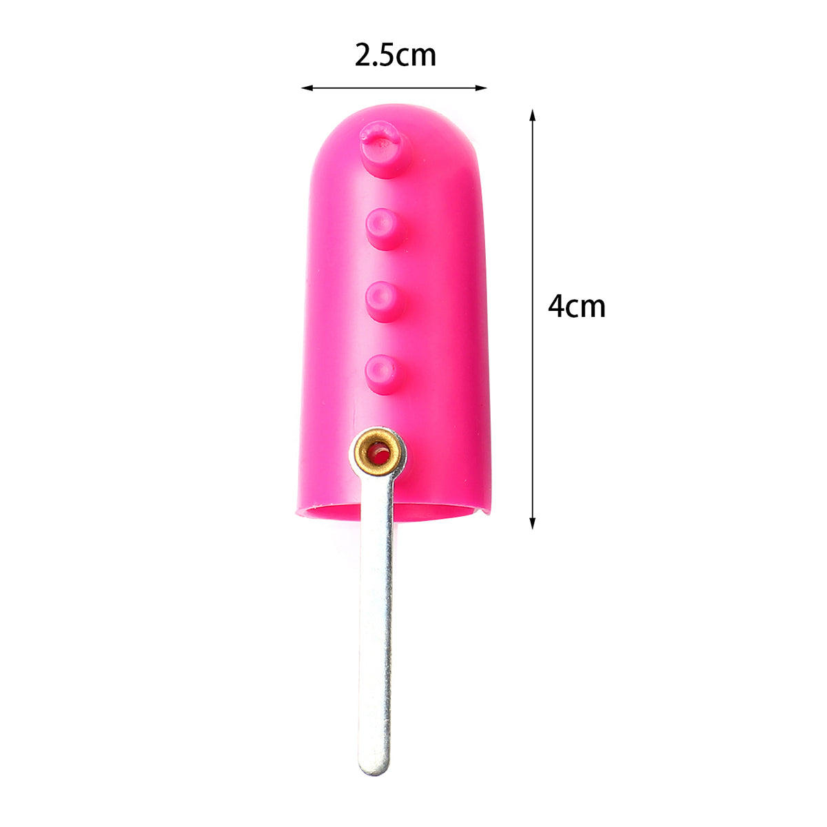 Knitting Machine Knitting Needle Thimble Braided Knuckle Jacquard Assistant Sewing Tool Accessories - Rose