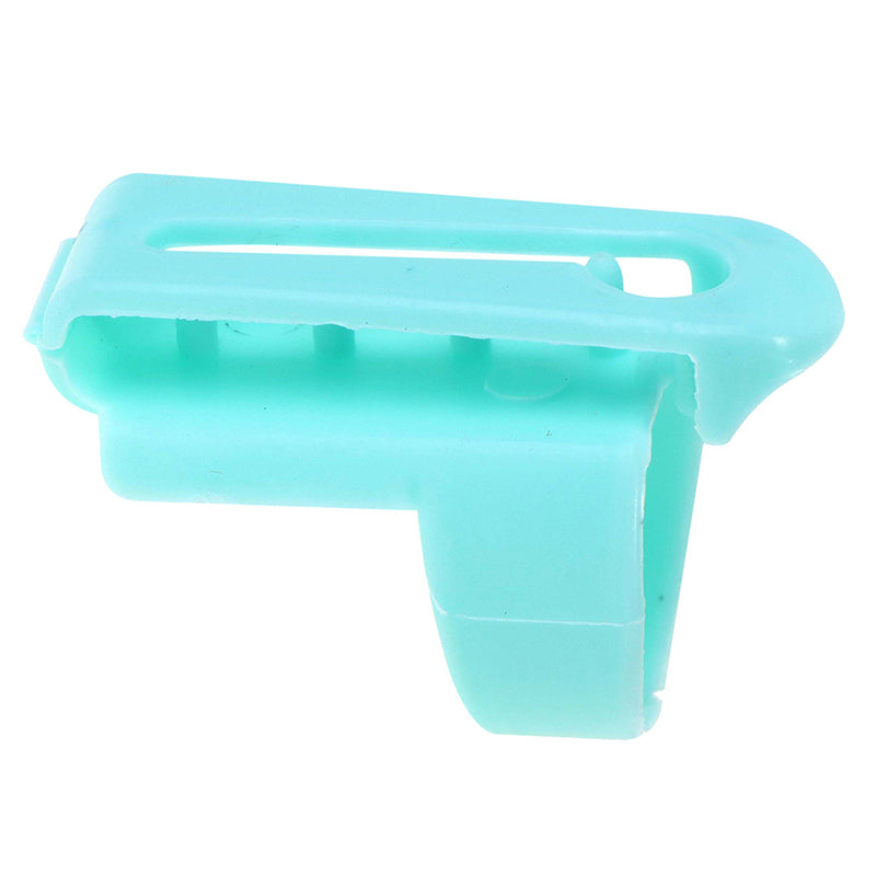 Plastic Finger Splitter Sweater Wool Knitting Tool 4 Yarn Guide Thimble Sewing Accessories - Light Green