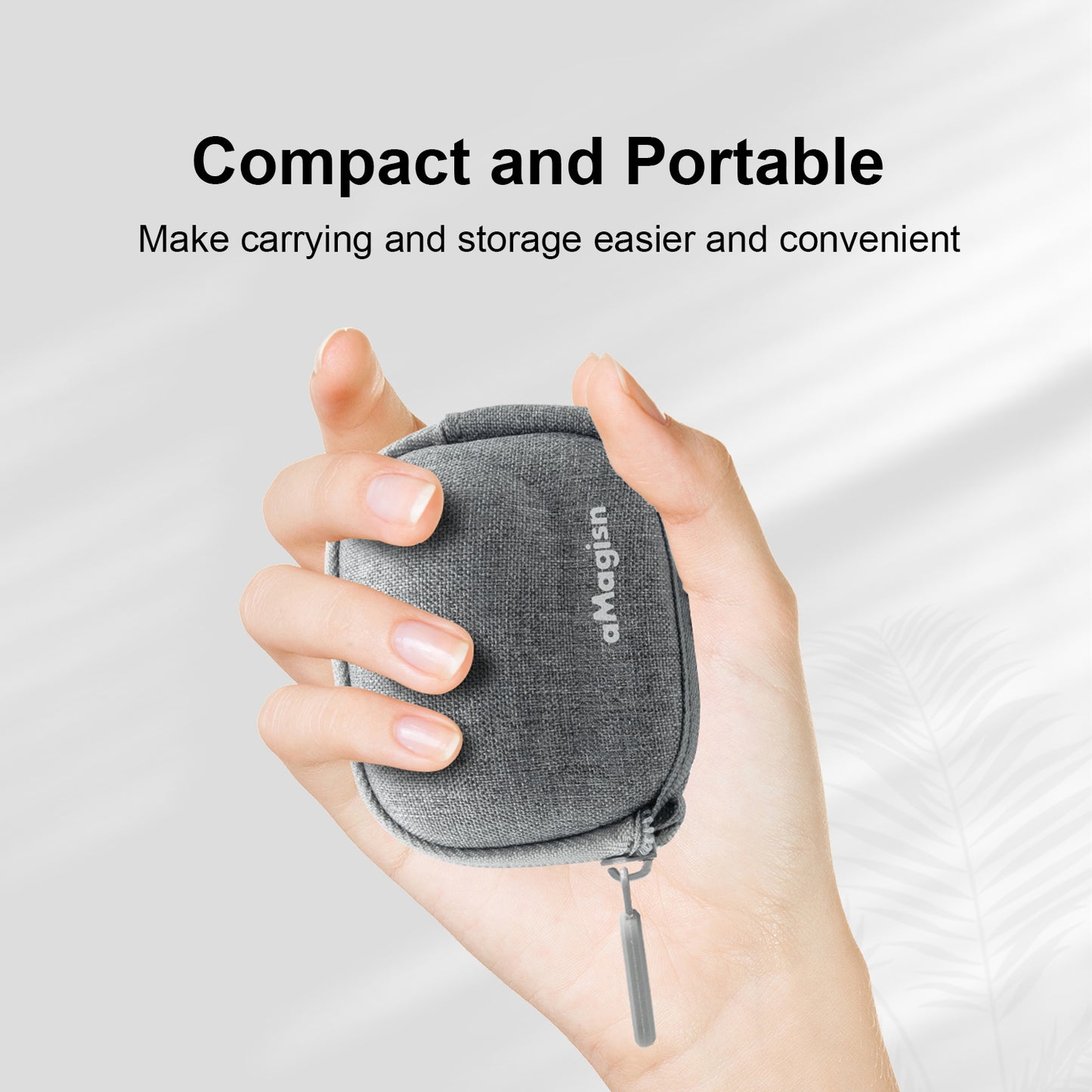 Uniqkart Storage Bag for Insta360 GO 3 , EVA+Fleece Action Camera Portable Carrying Case