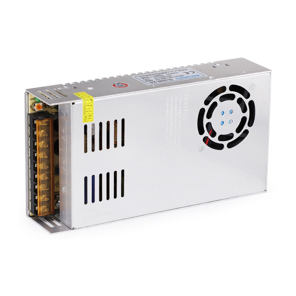 S-360-24 24V 15A 360W Driver Power Supply LED Light Strip Monitor Power Adapter Safe to Use