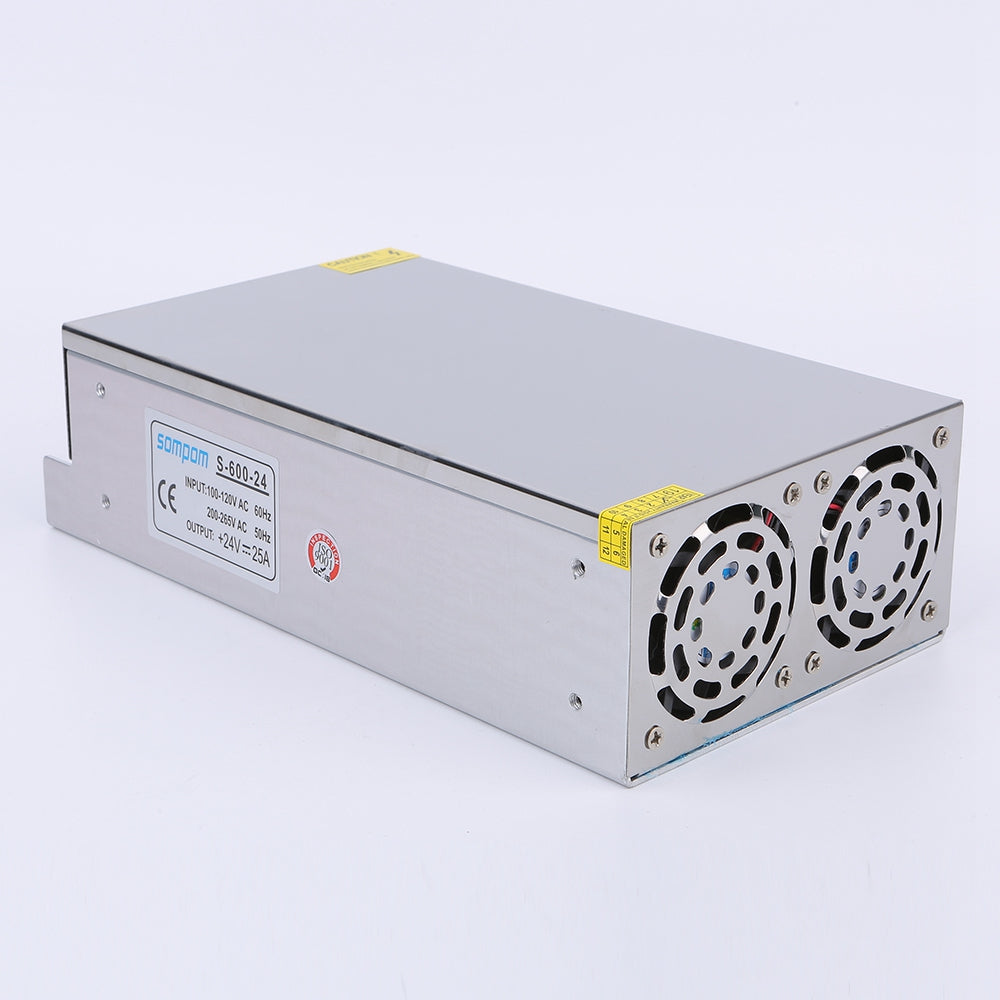 S-600-24 24V 25A 600W DC Voltage Transformer Power Switch LED Strip Driver Power Supply