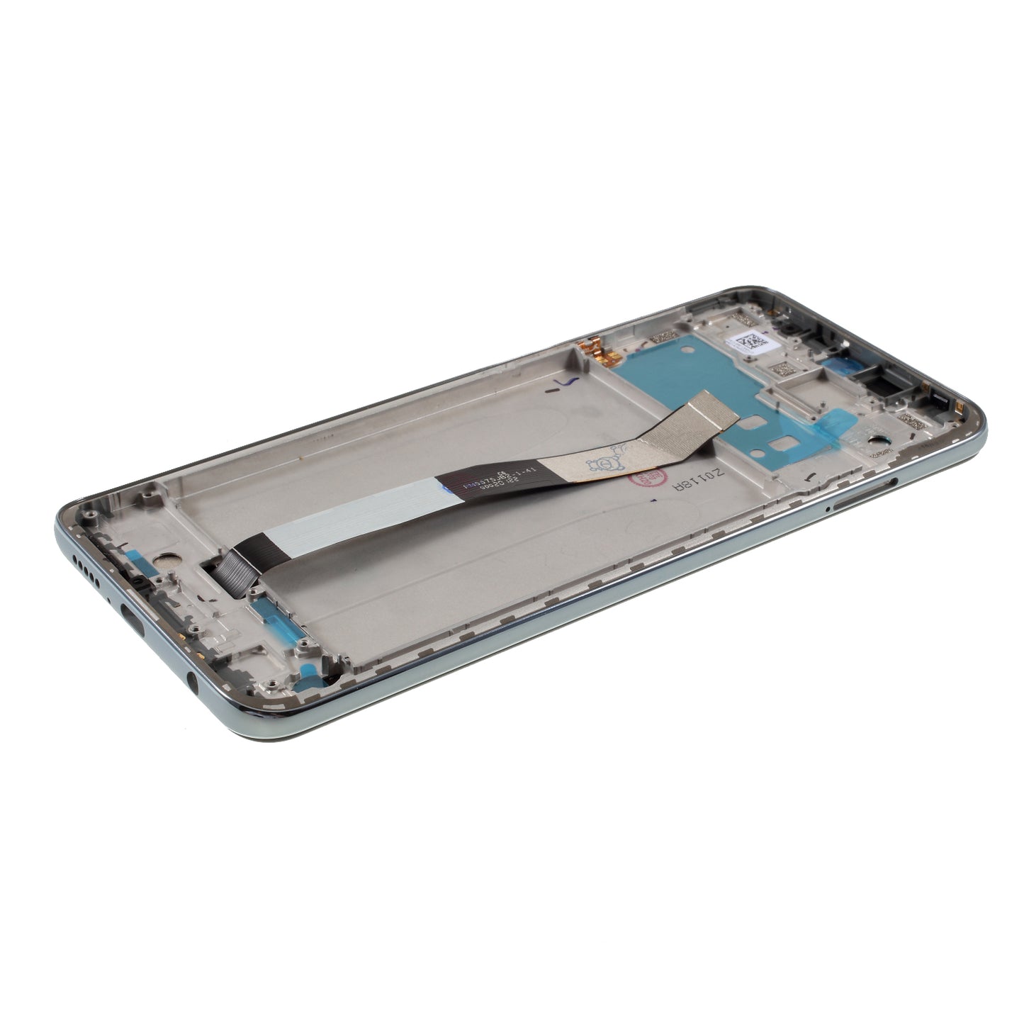 For Xiaomi Redmi Note 9S/Note 9 Pro Grade S LCD Screen and Digitizer Assembly + Frame Replace Part (without Logo) - White