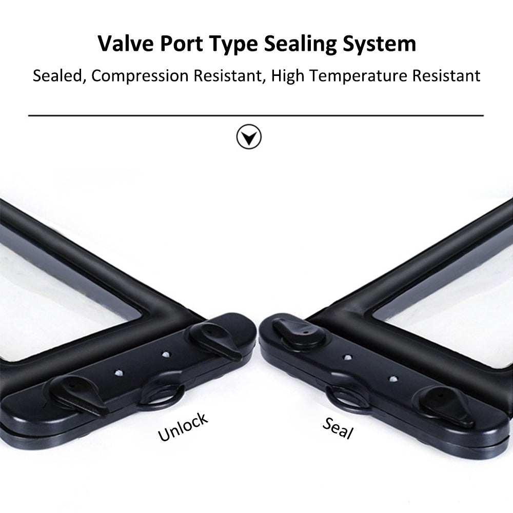 Floating Airbag Waterproof Bag for Under 7.2-inches Cell Phone Beach Pool Phone Dry Bag with Lanyard - Pink