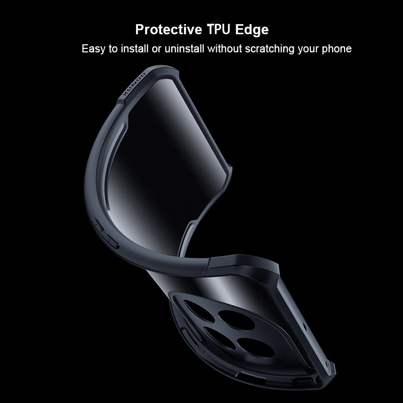 XUNDD For OnePlus 11 5G Acrylic+TPU Shockproof Phone Case Precise Cutouts Camera Protection Back Cover - Laser Texture