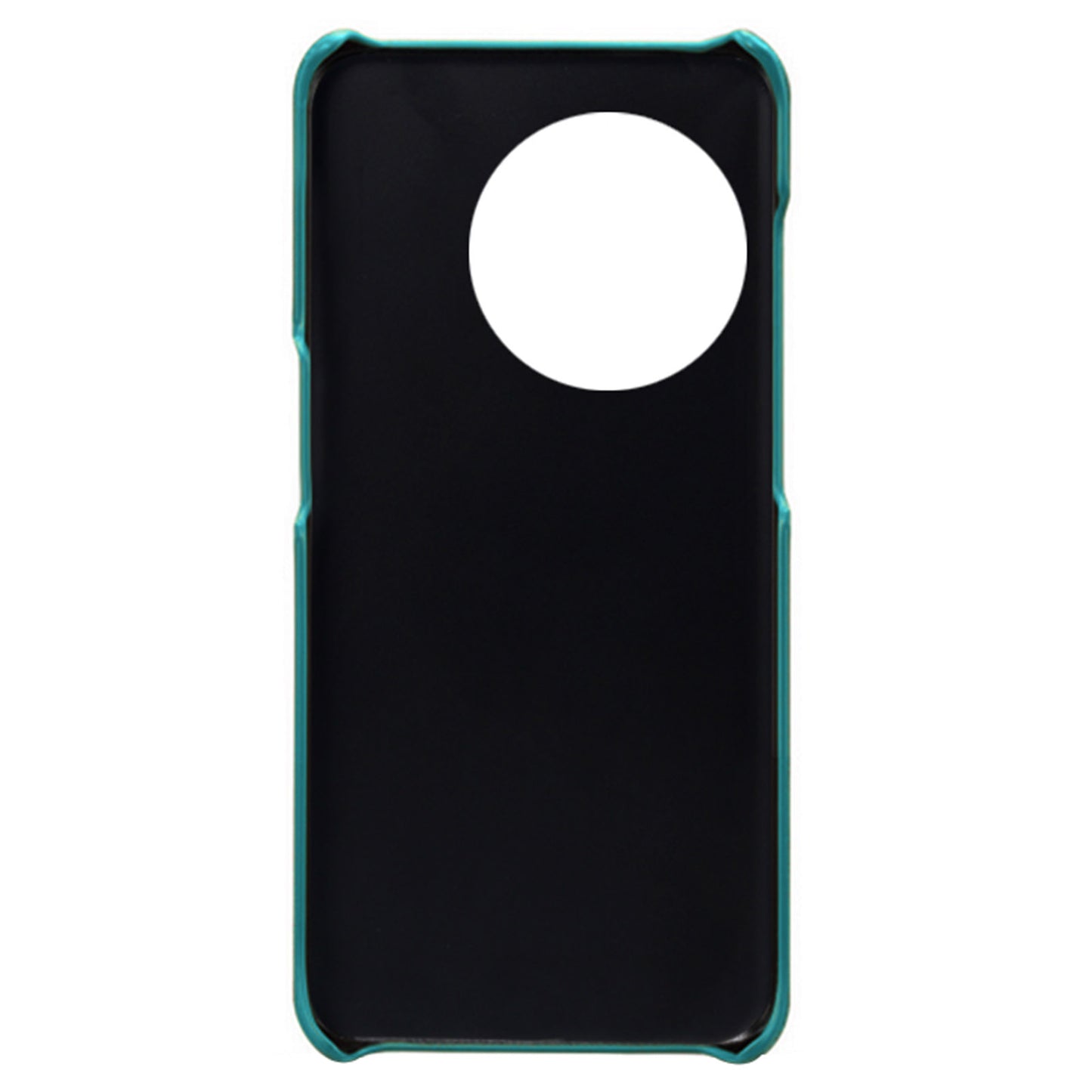 Anti-scratch Phone Cover for OnePlus 11 5G, PU Leather Coated PC Calf Textured Shockproof Mobile Phone Case - Green