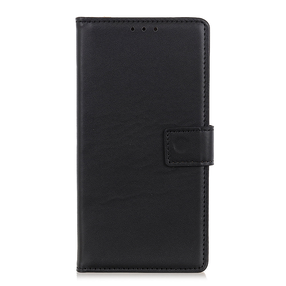 For OnePlus 11 5G Textured PU Leather Wallet Phone Case Full Protection Anti-drop Stand Cover - Black