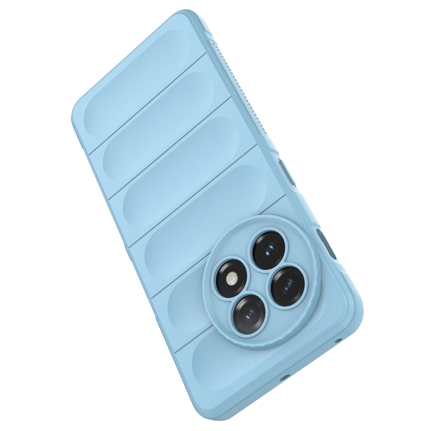 For OnePlus 11 5G Anti-scratch TPU Phone Case Rugged Back Protective Cell Phone Cover - Baby Blue