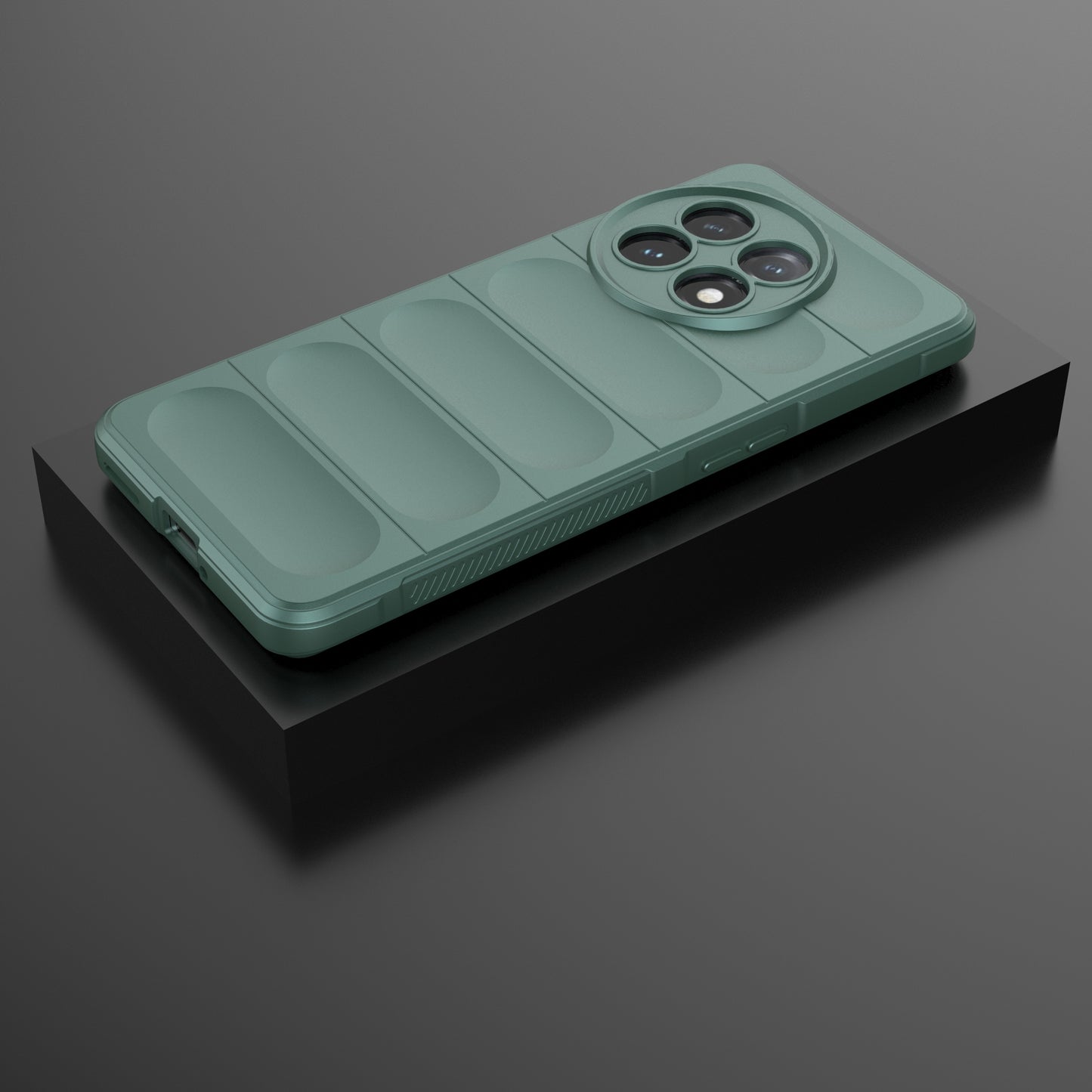 For OnePlus 11 5G Anti-scratch TPU Phone Case Rugged Back Protective Cell Phone Cover - Green