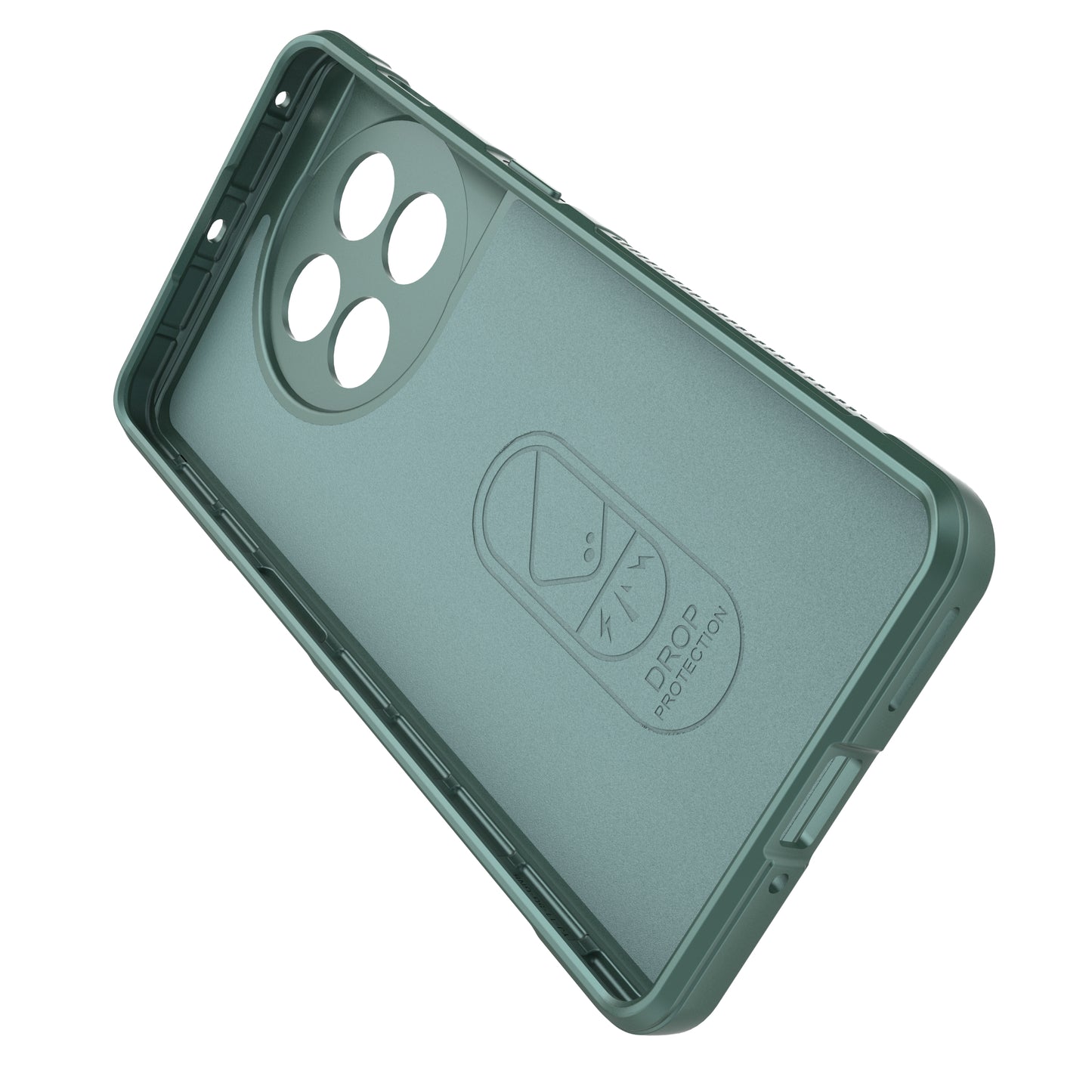 For OnePlus 11 5G Anti-scratch TPU Phone Case Rugged Back Protective Cell Phone Cover - Green