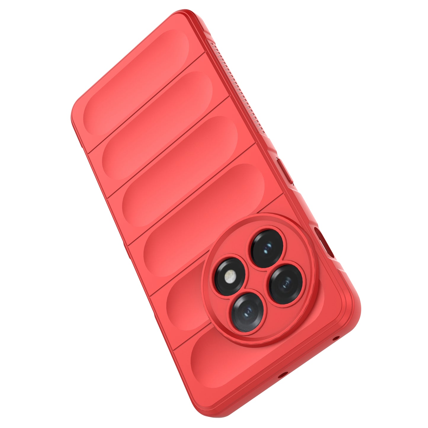 For OnePlus 11 5G Anti-scratch TPU Phone Case Rugged Back Protective Cell Phone Cover - Red
