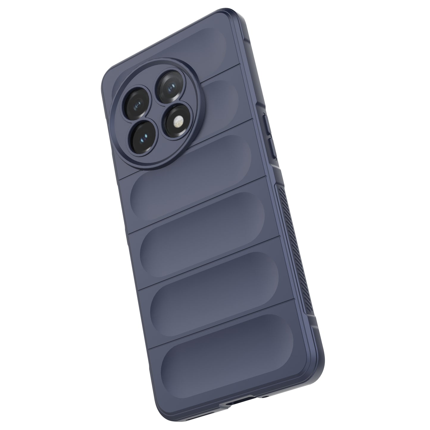 For OnePlus 11 5G Anti-scratch TPU Phone Case Rugged Back Protective Cell Phone Cover - Dark Blue