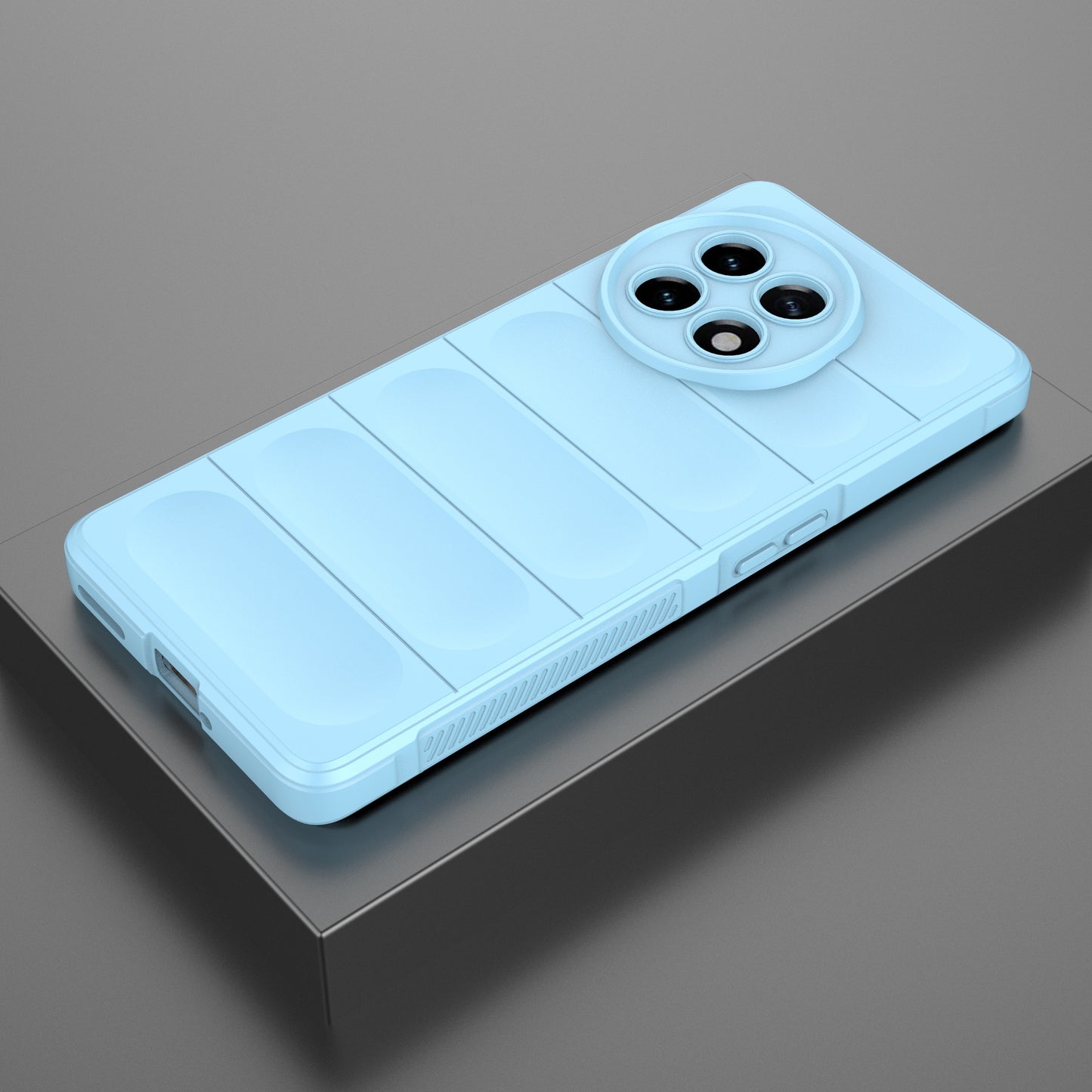 Anti-drop TPU Phone Case For OnePlus Ace 2 5G / 11R 5G Rugged Phone Back Cover - Baby Blue