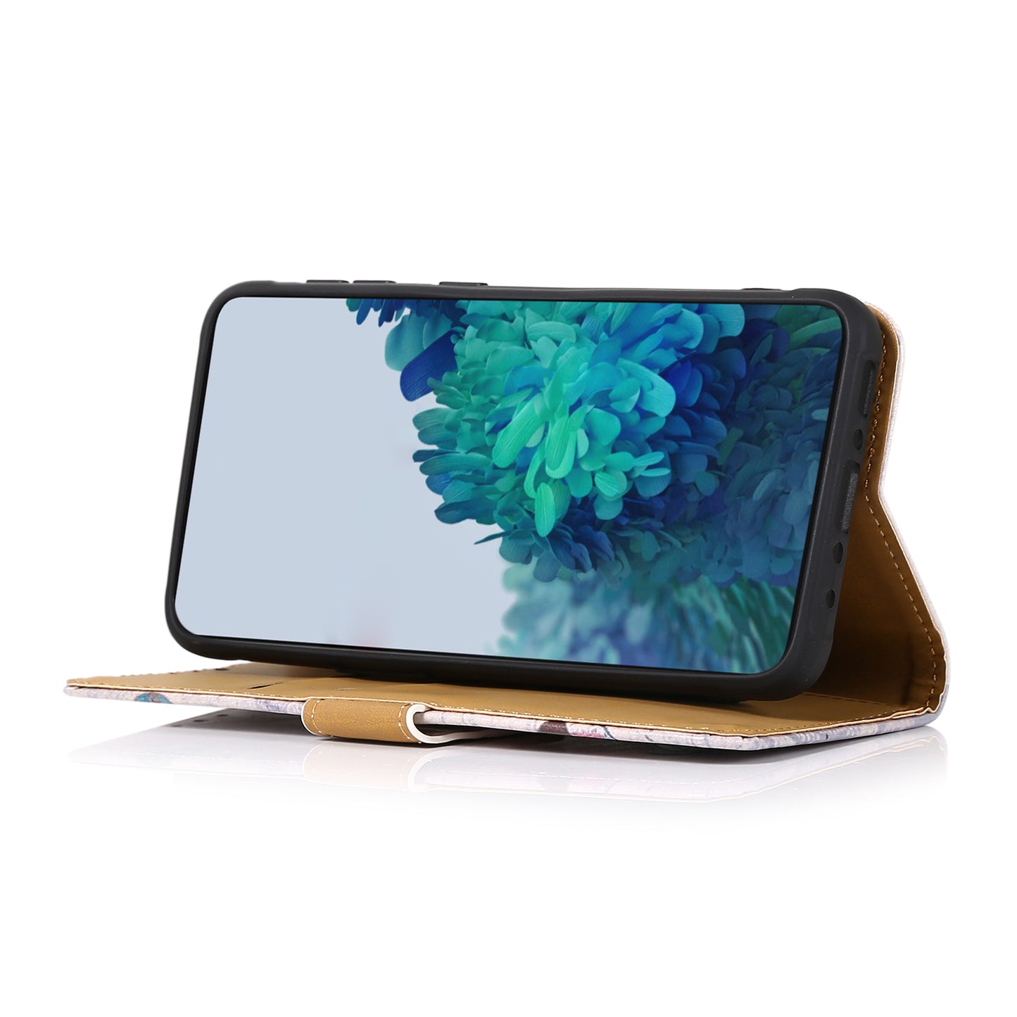 For OnePlus Ace 2 5G / 11R 5G Pattern Printing Phone Case Wallet Stand PU Leather Protective Phone Cover - Tower and Feather