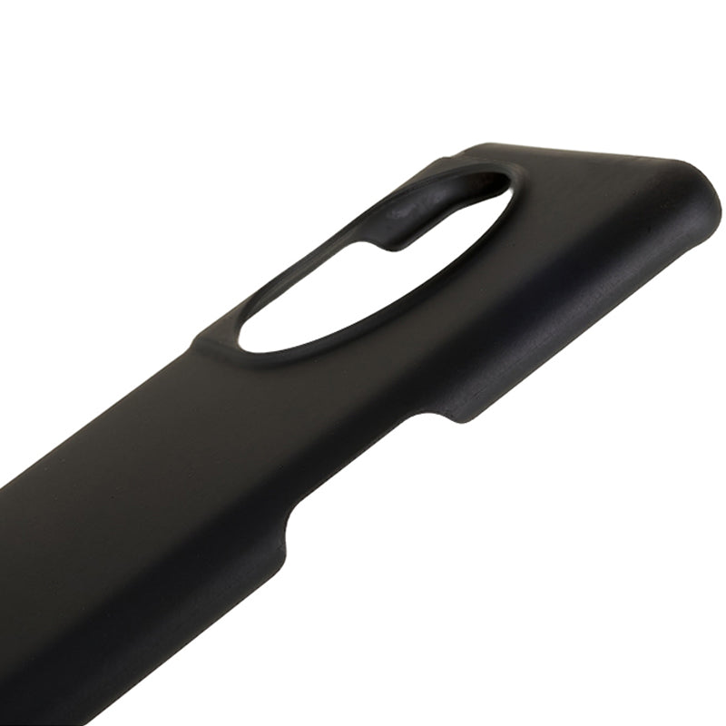 For OnePlus 11 5G Rubberized Texture Phone Case Hard PC Anti-fingerprints Phone Cover - Black