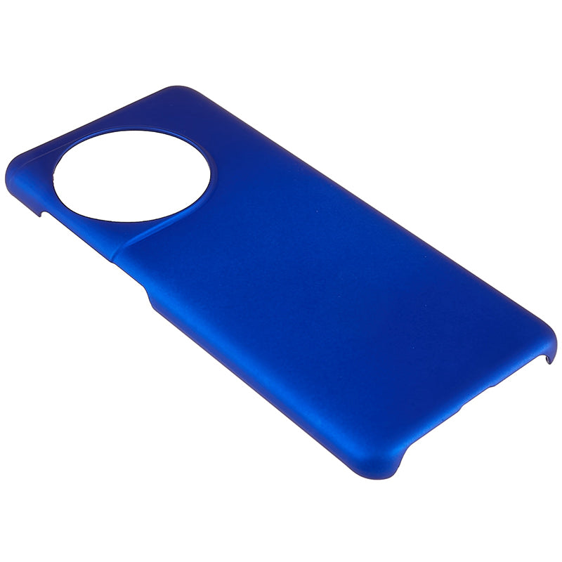 For OnePlus 11 5G Rubberized Texture Phone Case Hard PC Anti-fingerprints Phone Cover - Blue
