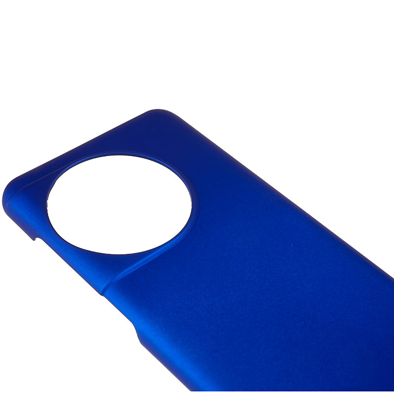 For OnePlus 11 5G Rubberized Texture Phone Case Hard PC Anti-fingerprints Phone Cover - Blue