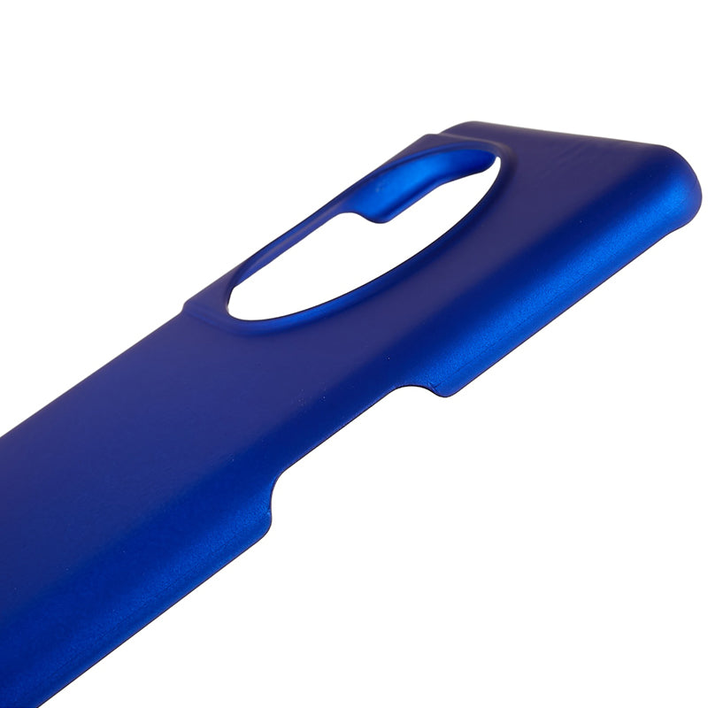 For OnePlus 11 5G Rubberized Texture Phone Case Hard PC Anti-fingerprints Phone Cover - Blue