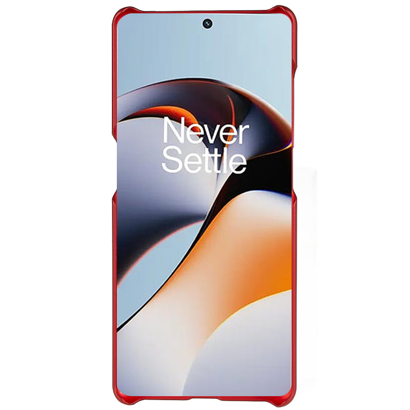 For OnePlus Ace 2 5G / 11R 5G Rubberized Hard PC Phone Case Anti-Scratch Back Phone Cover - Red