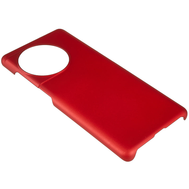 For OnePlus Ace 2 5G / 11R 5G Rubberized Hard PC Phone Case Anti-Scratch Back Phone Cover - Red