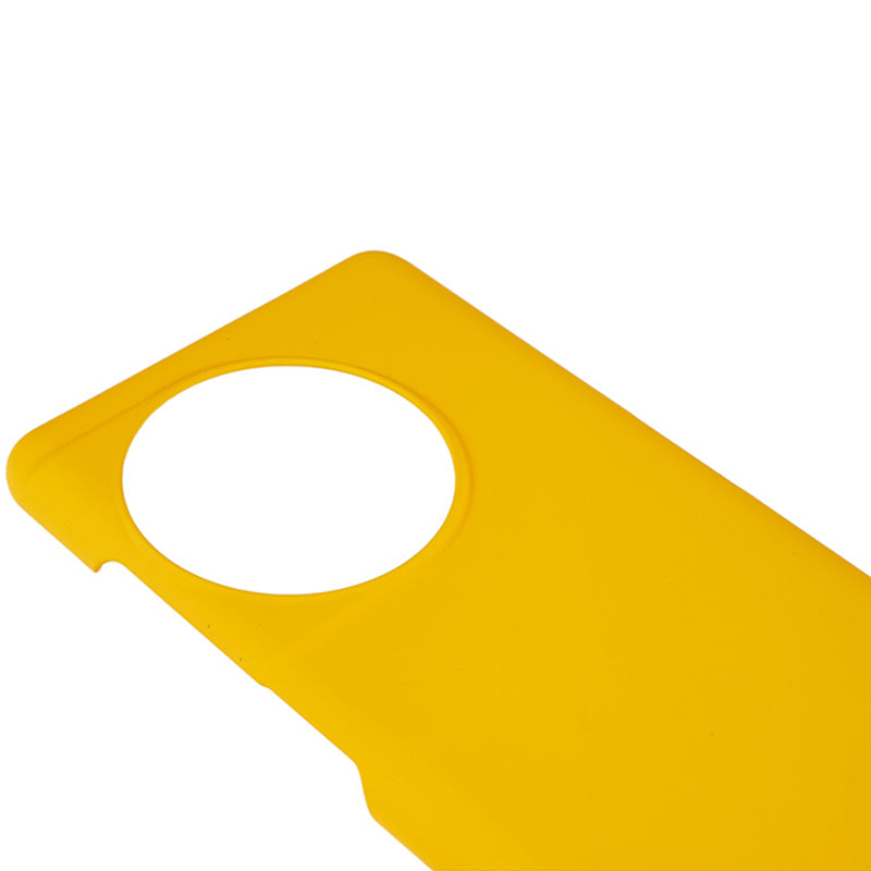 For OnePlus Ace 2 5G / 11R 5G Rubberized Hard PC Phone Case Anti-Scratch Back Phone Cover - Yellow