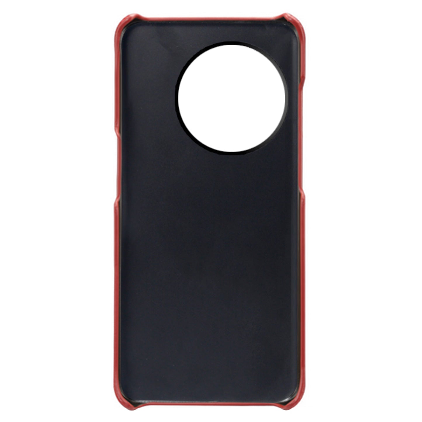 For OnePlus 11R 5G / Ace 2 5G Anti-scratch PU Leather+PC Mobile Phone Case Calf Texture Cell Phone Cover - Red