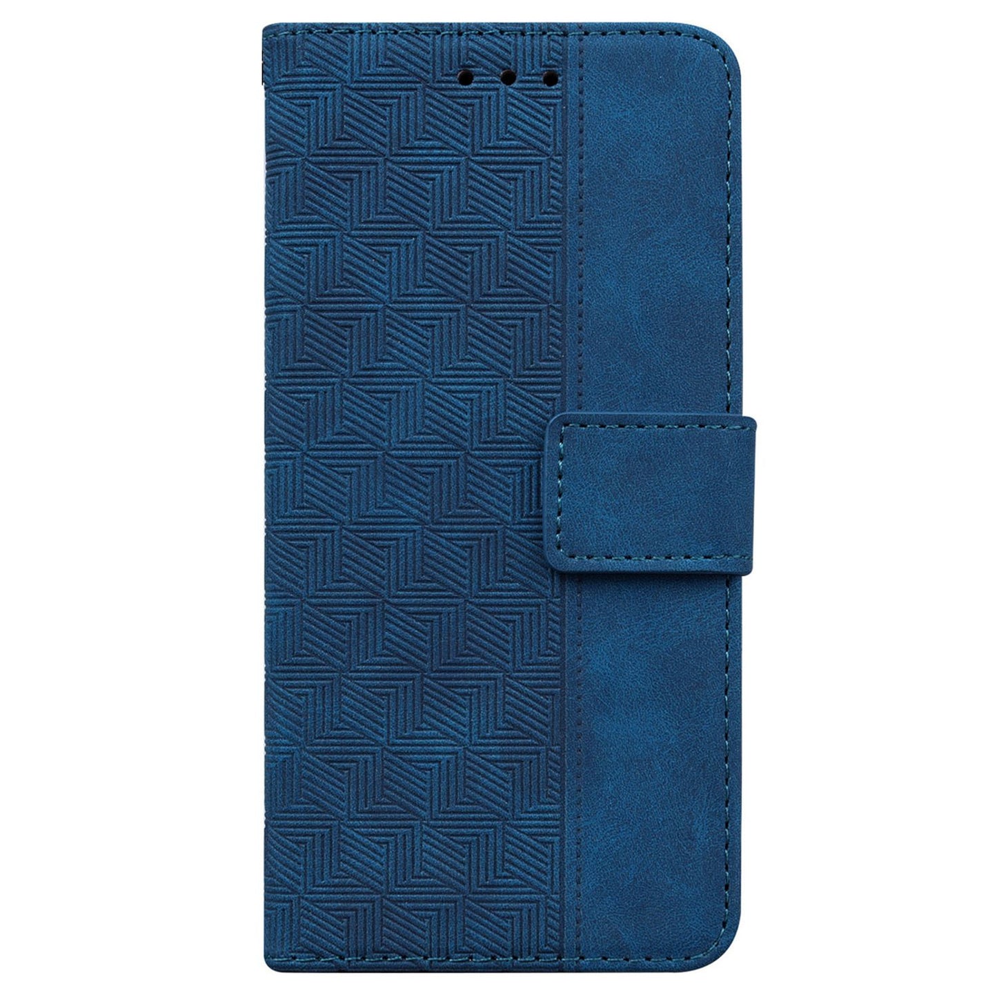 For OnePlus 11 5G Phone Wallet Case Stand Imprinted Leather Full Protection Cell Phone Cover - Blue