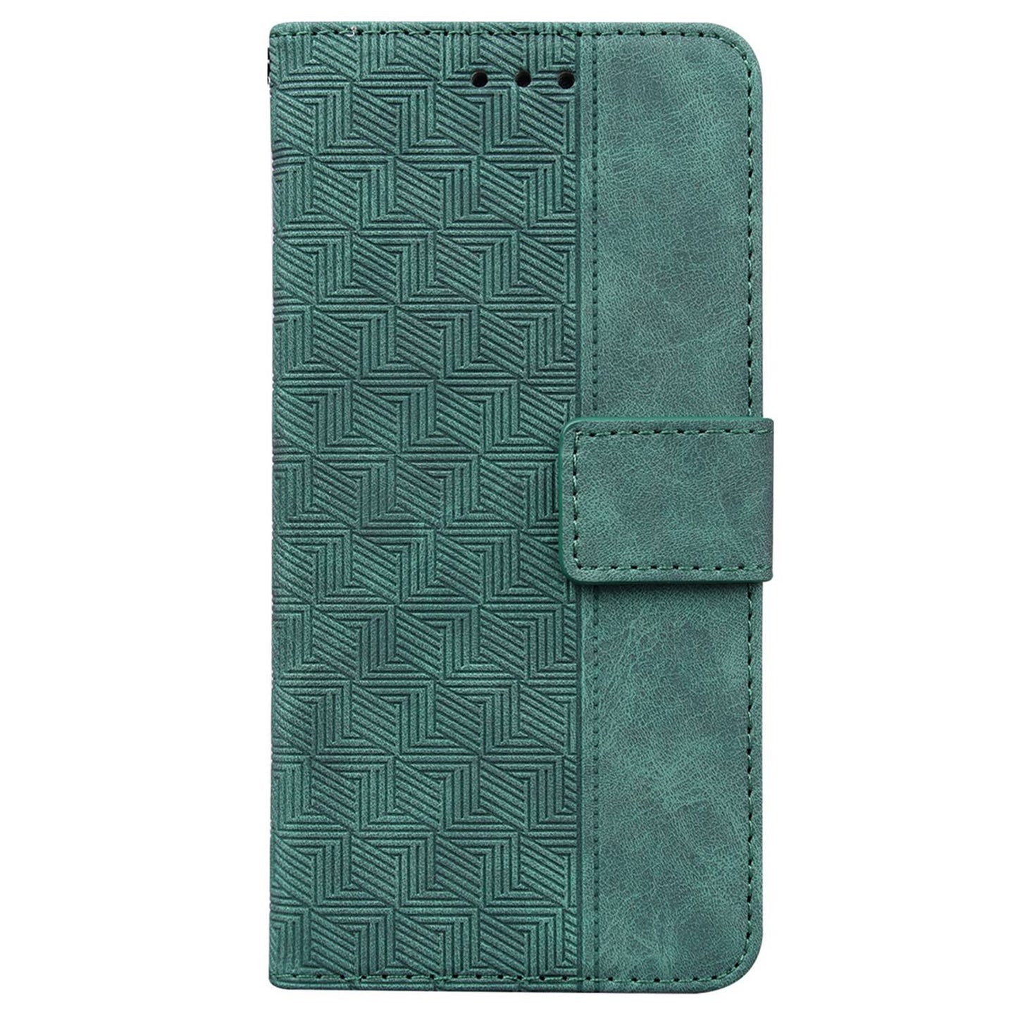 For OnePlus 11 5G Phone Wallet Case Stand Imprinted Leather Full Protection Cell Phone Cover - Green