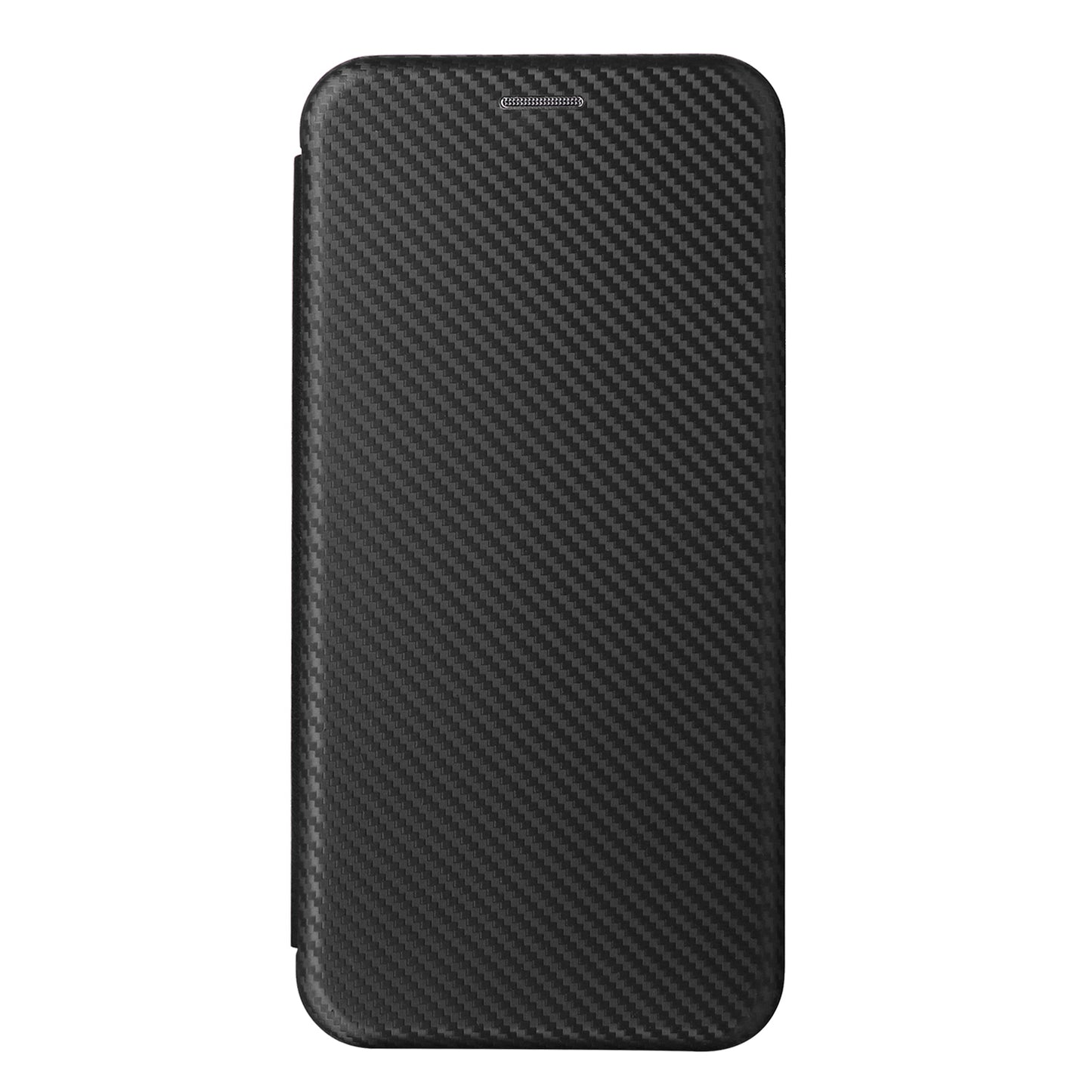 For OnePlus Ace 2 5G / 11R 5G Card Holder Phone Cover Carbon Fiber Texture Leather Phone Stand Case - Black