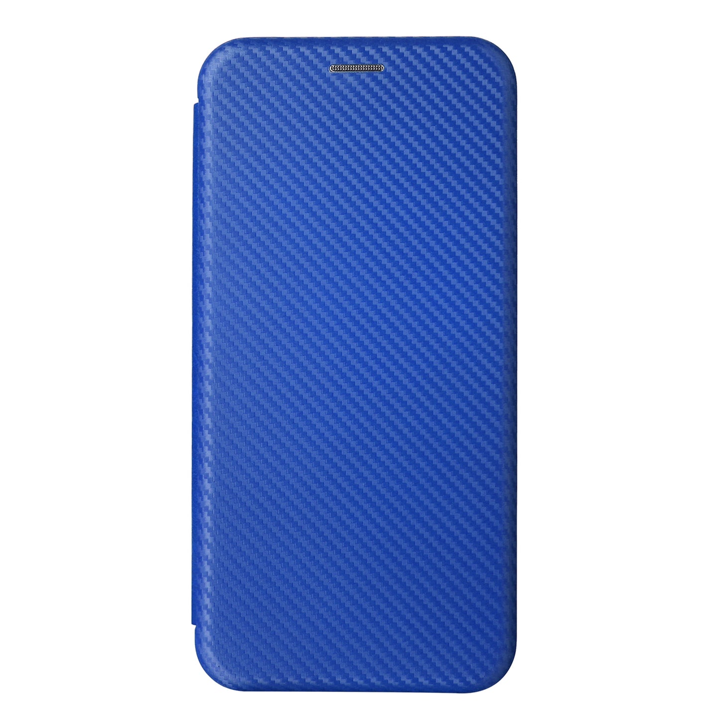 For OnePlus Ace 2 5G / 11R 5G Card Holder Phone Cover Carbon Fiber Texture Leather Phone Stand Case - Blue