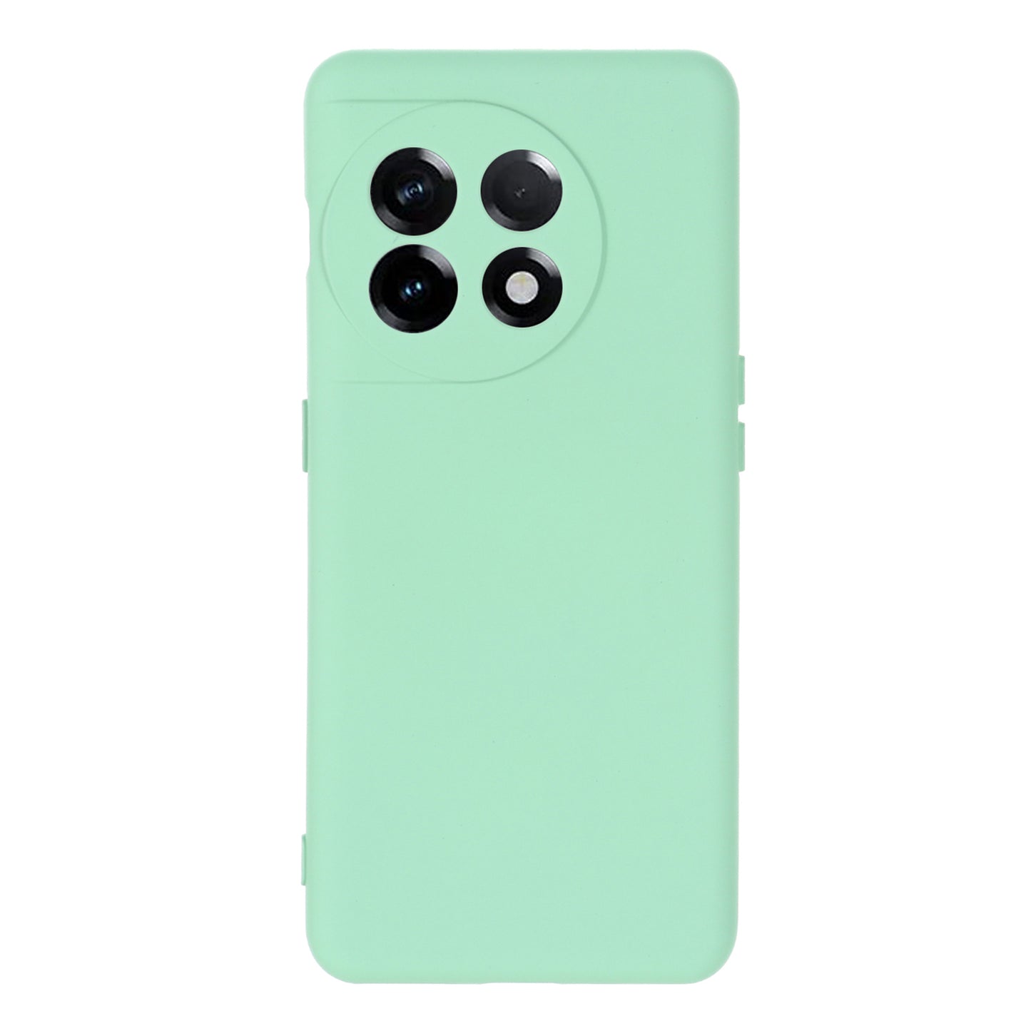 For OnePlus Ace 2 5G / 11R 5G Liquid Silicone Phone Case Anti-Scratch Slim Cover - Green