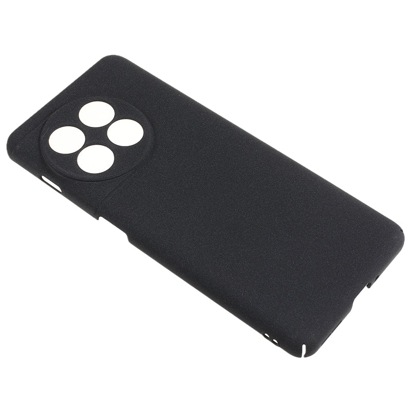 For OnePlus 11 5G Matte Phone Case Drop-proof Hard PC Protective Phone Cover - Black