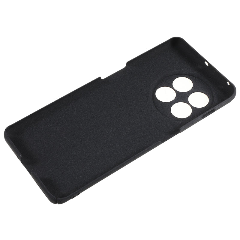 For OnePlus 11 5G Matte Phone Case Drop-proof Hard PC Protective Phone Cover - Black