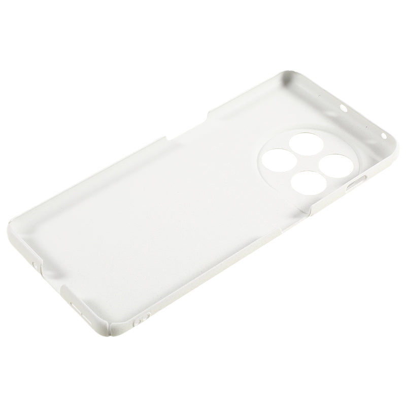 For OnePlus 11 5G Matte Phone Case Drop-proof Hard PC Protective Phone Cover - White