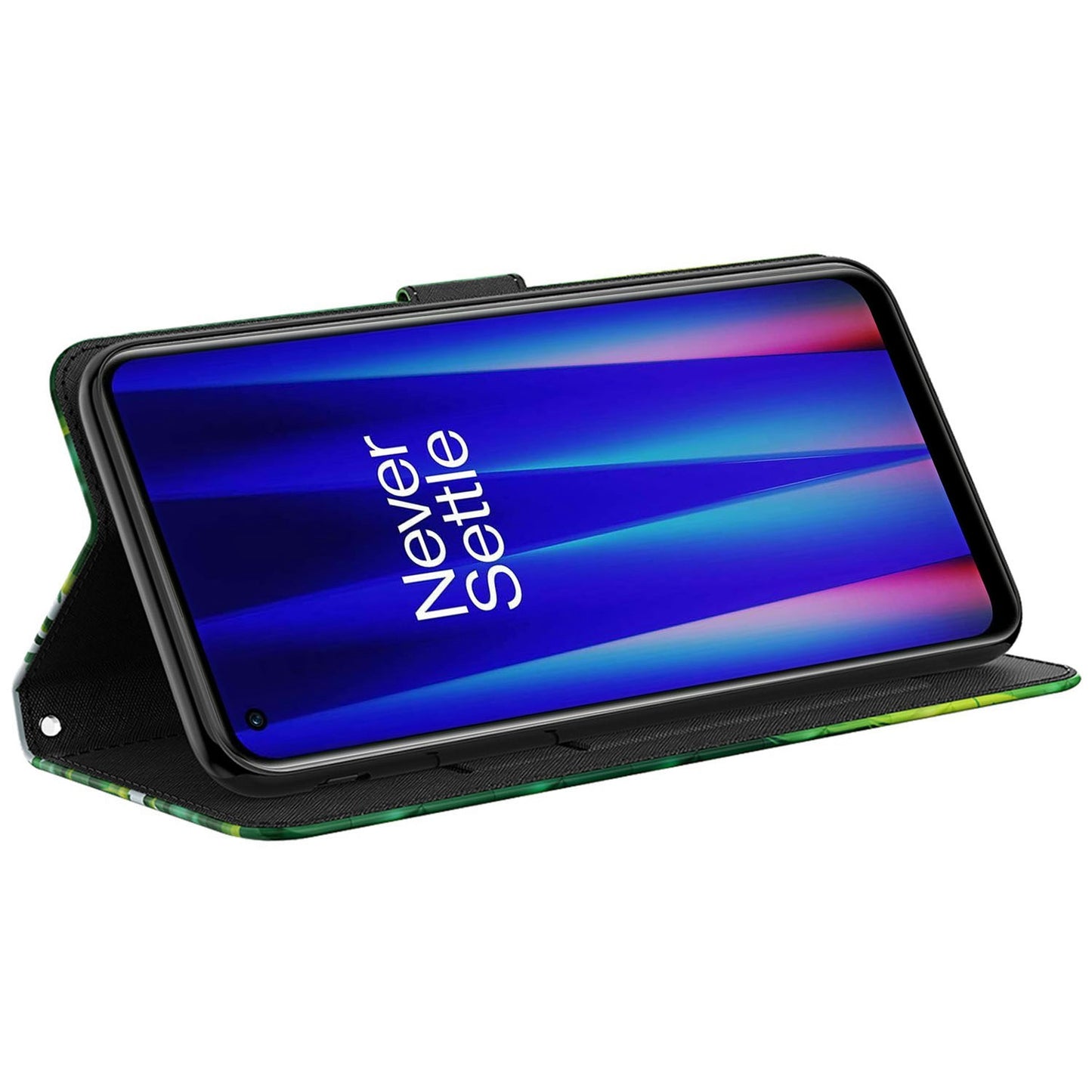 For OnePlus 11 5G PU Leather 3D Pattern Printing Phone Case Flip Wallet Stand Protective Cover - Panda Climbing