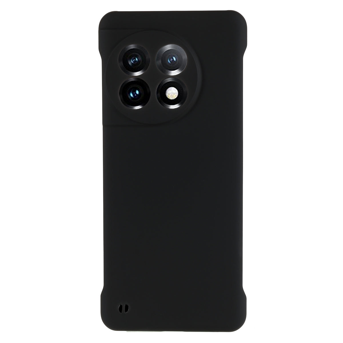 For OnePlus 11 5G Frameless Phone Case Hard PC Skin-touch Shock