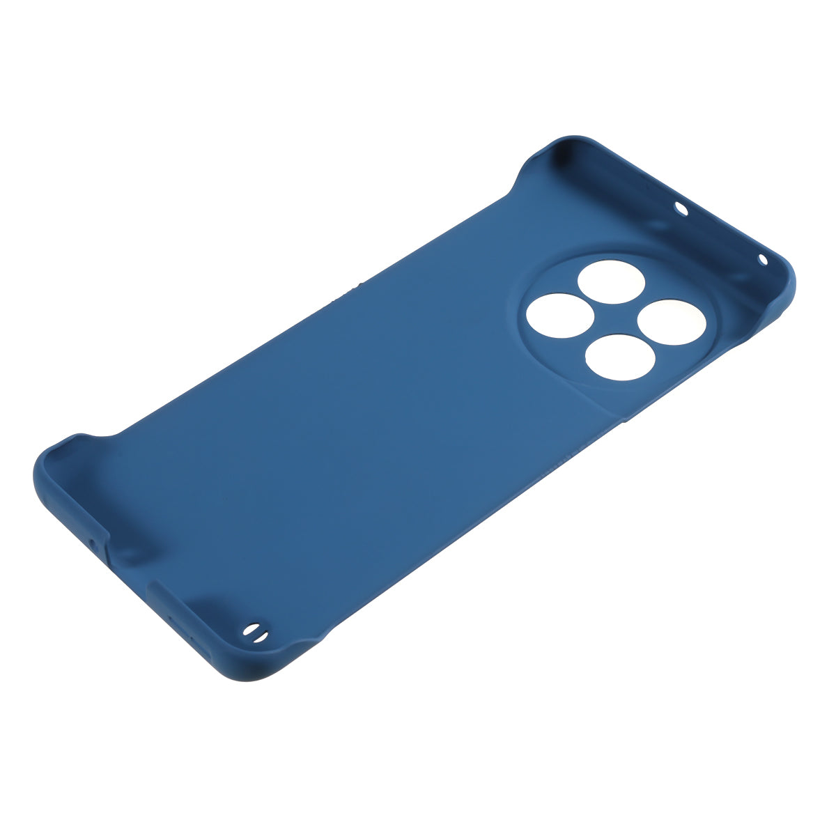 For OnePlus 11 5G Frameless Phone Case Hard PC Skin-touch Shock Absorbent Slim Cover - Sapphire