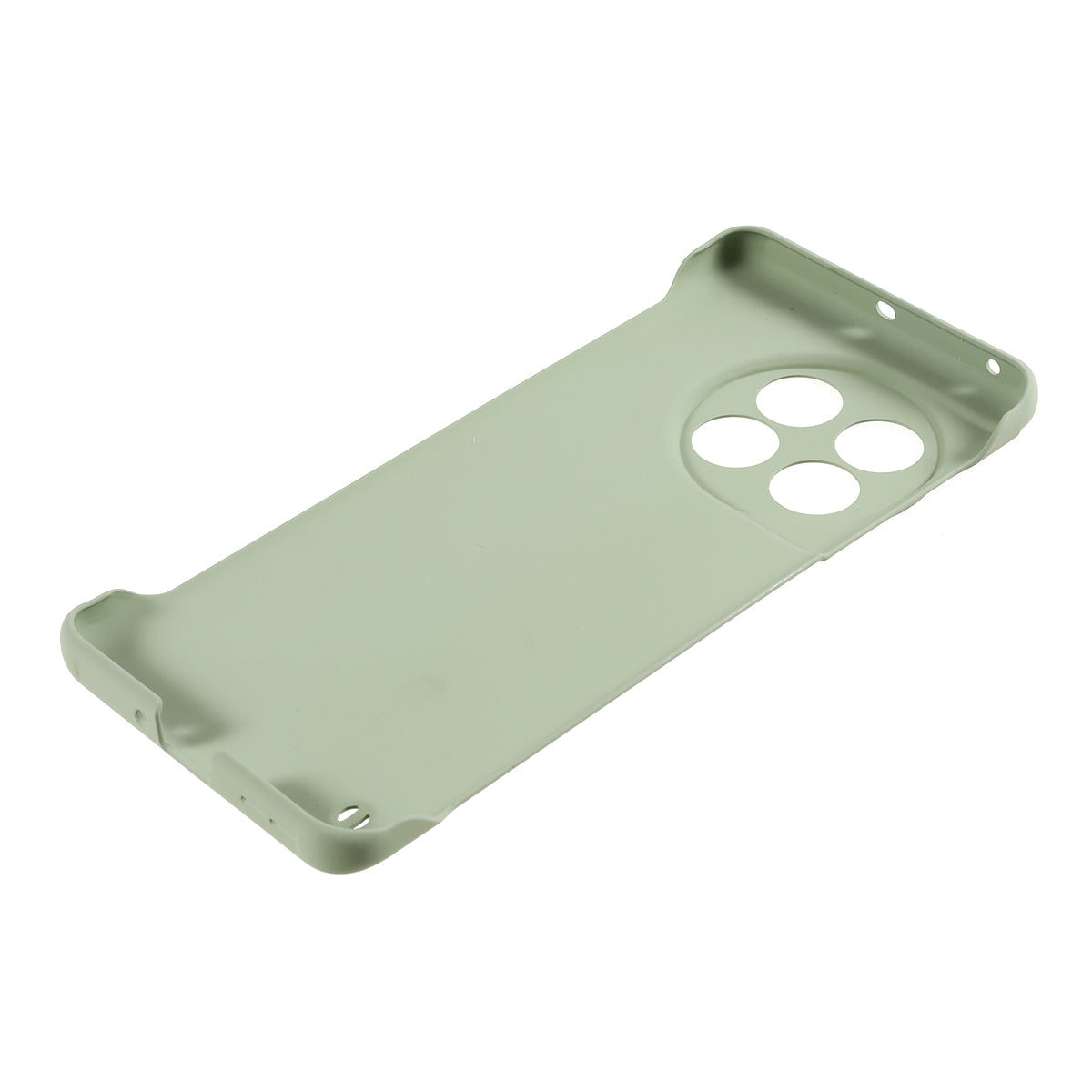 For OnePlus 11 5G Frameless Phone Case Hard PC Skin-touch  Shock Absorbent Slim Cover - Matcha Green