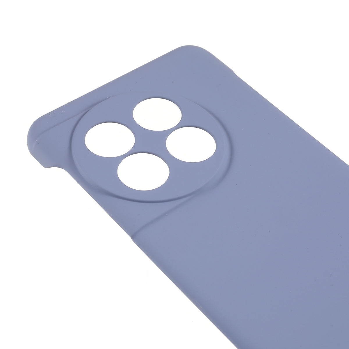 For OnePlus 11 5G Frameless Phone Case Hard PC Skin-touch Shock Absorbent Slim Cover - Lavender Grey