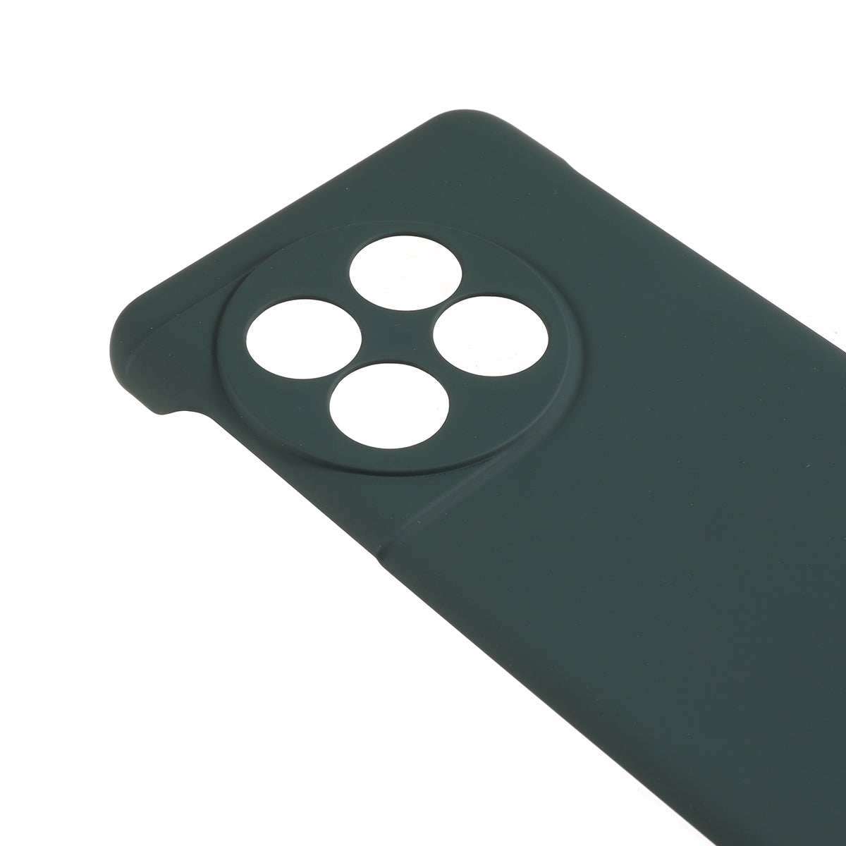 For OnePlus 11 5G Frameless Phone Case Hard PC Skin-touch  Shock Absorbent Slim Cover - Midnight Green