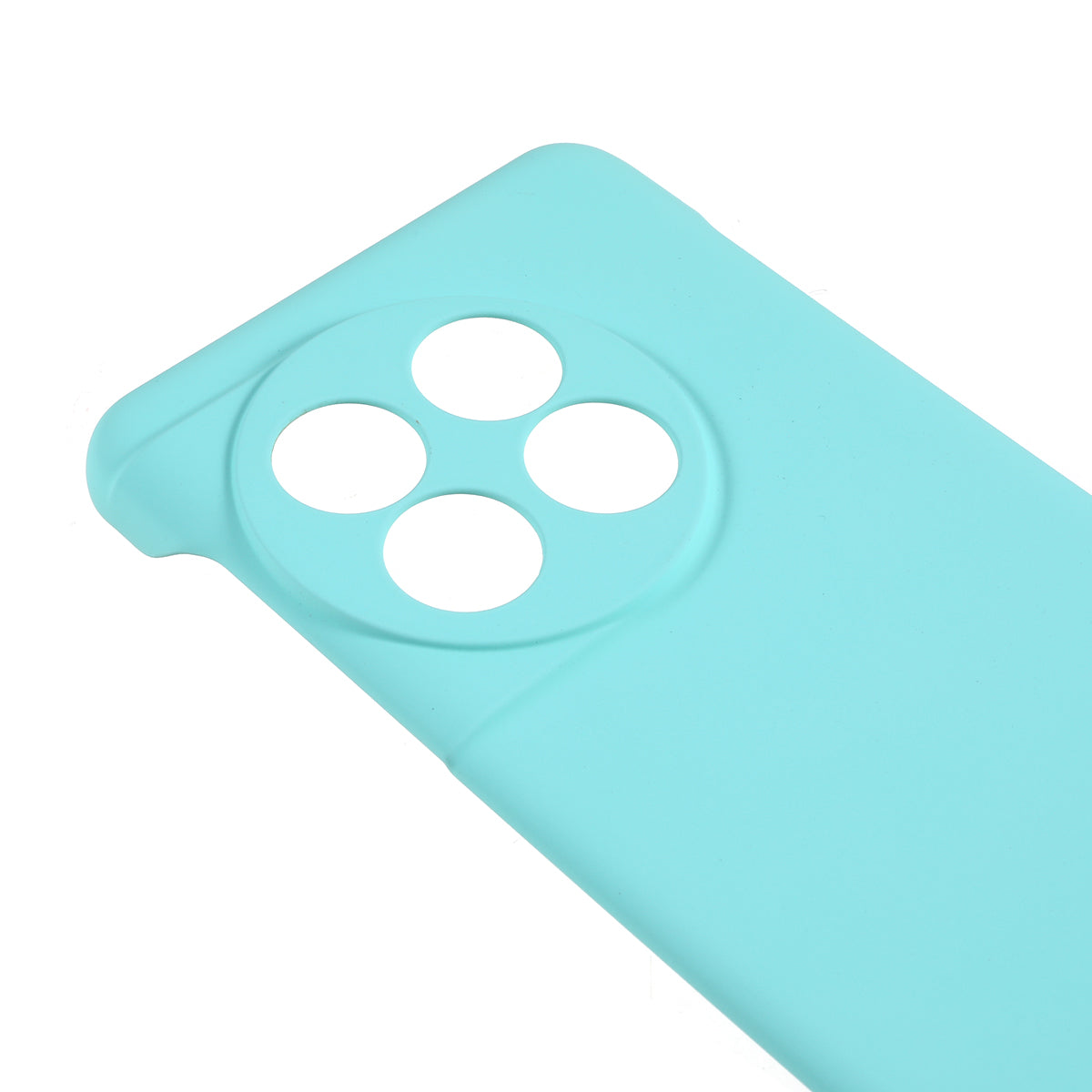 For OnePlus 11 5G Frameless Phone Case Hard PC Skin-touch Shock Absorbent Slim Cover - Light Cyan