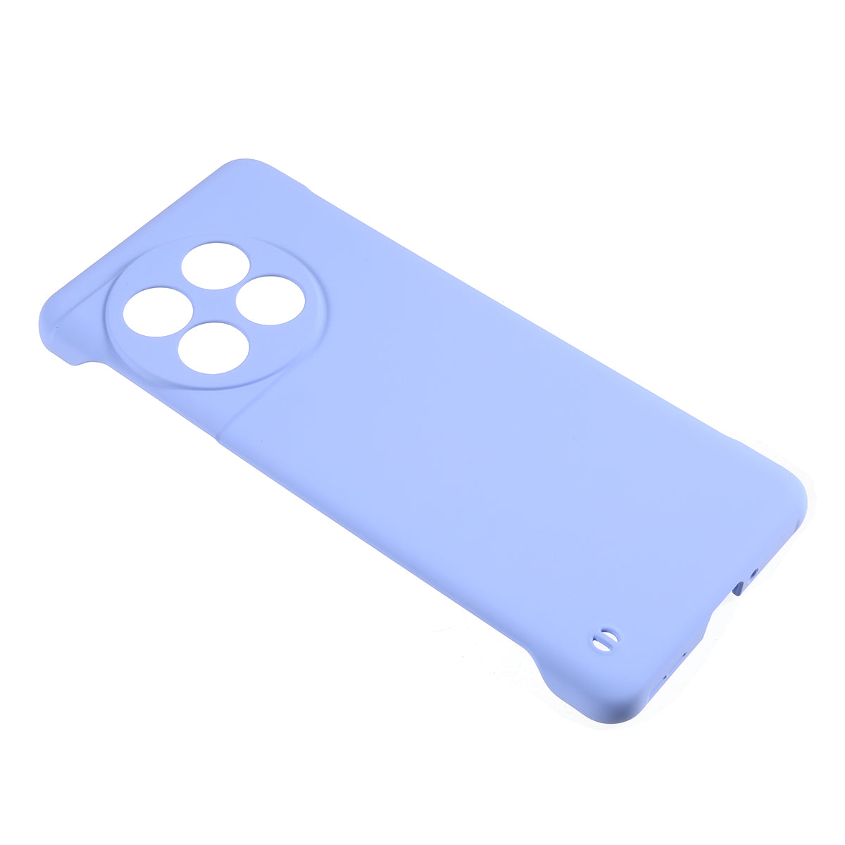 For OnePlus 11 5G Frameless Phone Case Hard PC Skin-touch Shock Absorbent Slim Cover - Light Purple