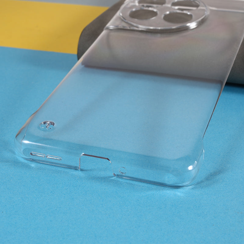 For OnePlus 11 5G Frameless Phone Case Hard PC Crystal Clear Mobile Phone Cover