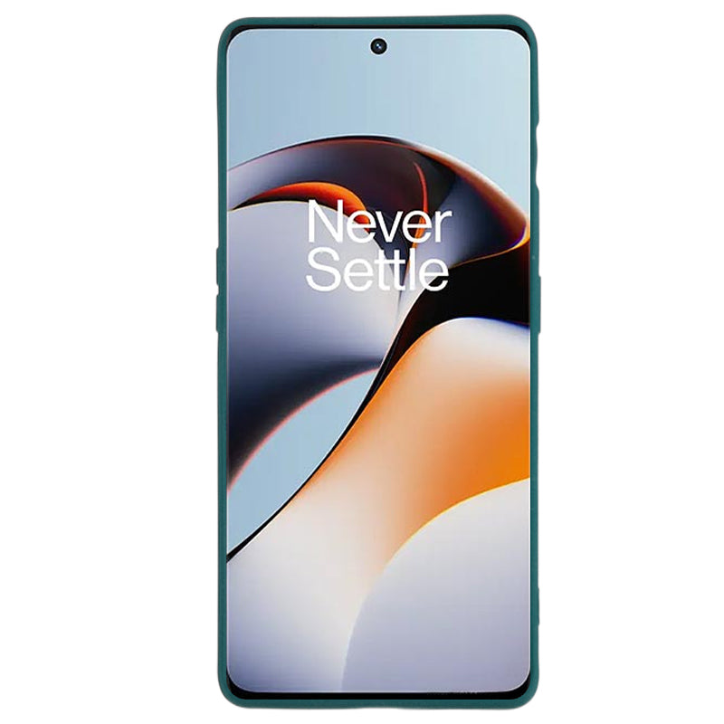 For OnePlus 11R 5G / Ace 2 5G Mobile Phone TPU Case Double-Sided Matte Phone Back Cover - Green