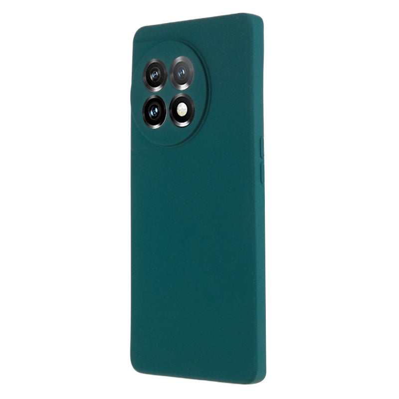Soft TPU Phone Case for OnePlus 11 5G , Double-Sided Matte Protective Phone Cover - Green