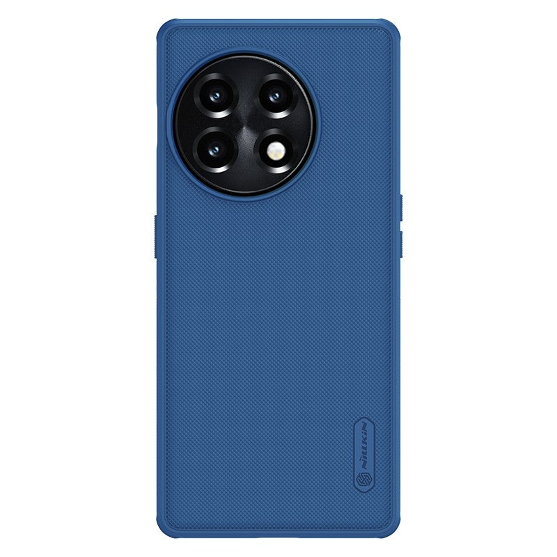 NILLKIN Super Frosted Shield Pro for OnePlus Ace 2 5G / 11R 5G Matte Phone Case PC+TPU Cell Phone Cover - Blue