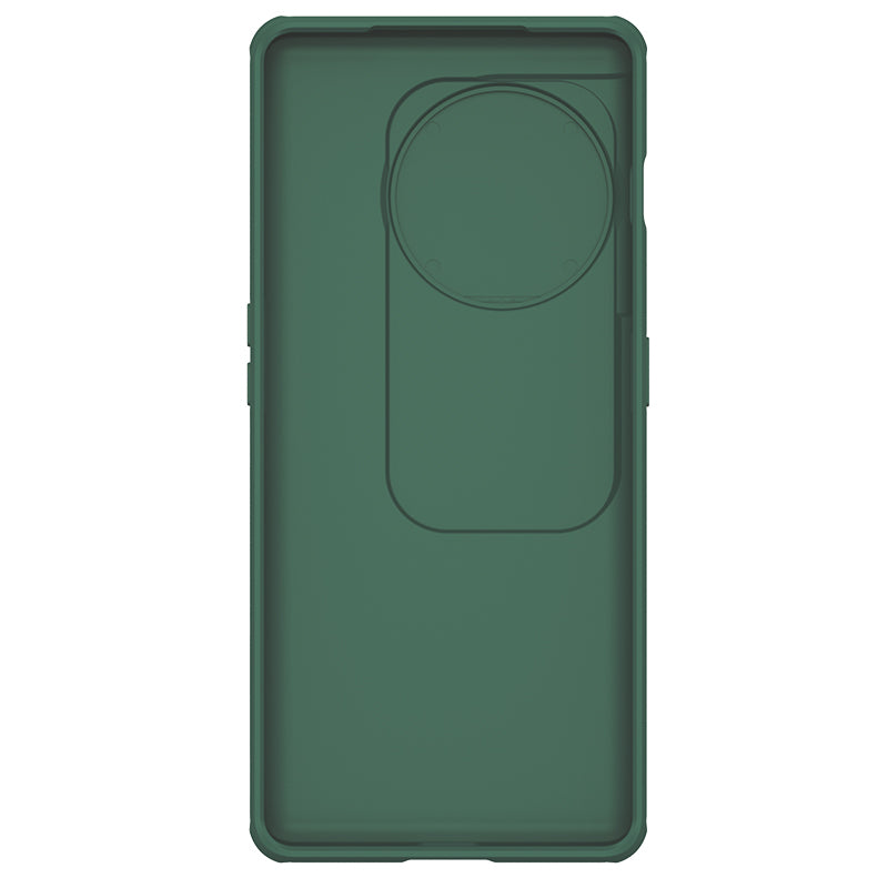NILLKIN CamShield Pro for OnePlus Ace 2 5G / 11R 5G Drop-proof Case PC+TPU Hybrid Phone Cover with Camera Slide Lid - Green