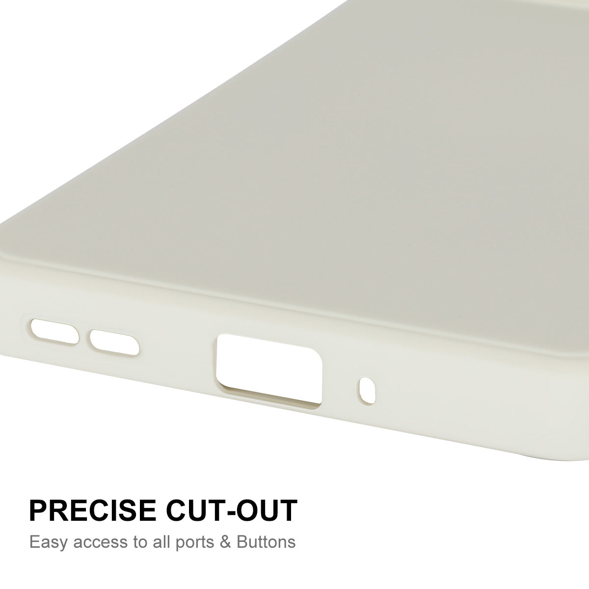 ENKAY HAT PRINCE for OnePlus 11 5G Precise Cutout Liquid Silicone Phone Case Straight Edge Cell Phone Cover - Dark Blue