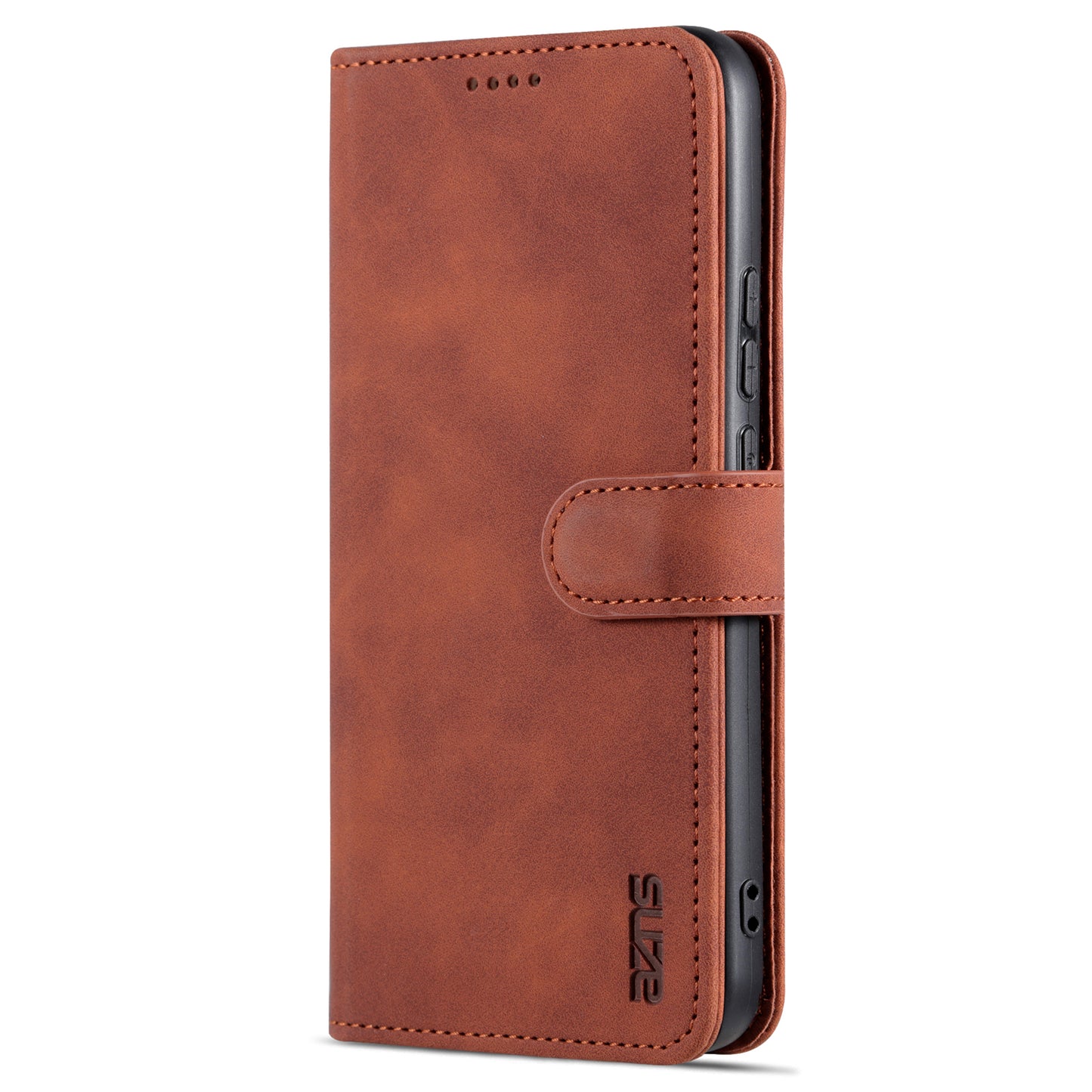 Uniqkart For Huawei nova 11 Cell Phone Cover Stand Wallet PU Leather Phone Case - Brown